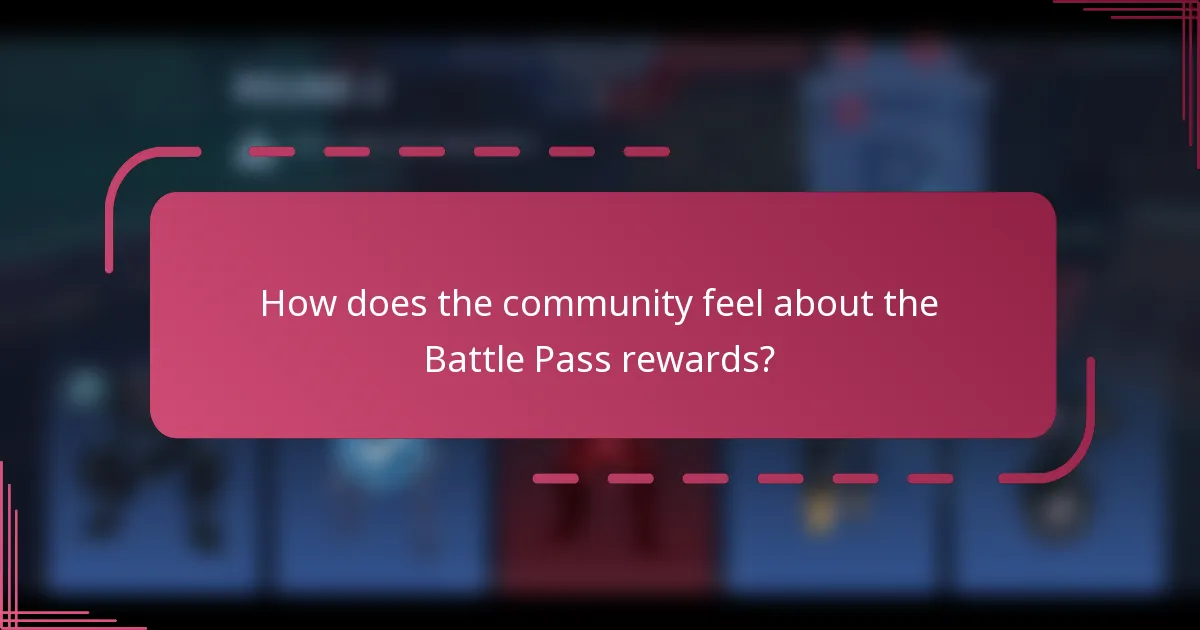 How does the community feel about the Battle Pass rewards?
